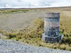 
Cairn Mound Reservoir, Brynmawr, October 2012